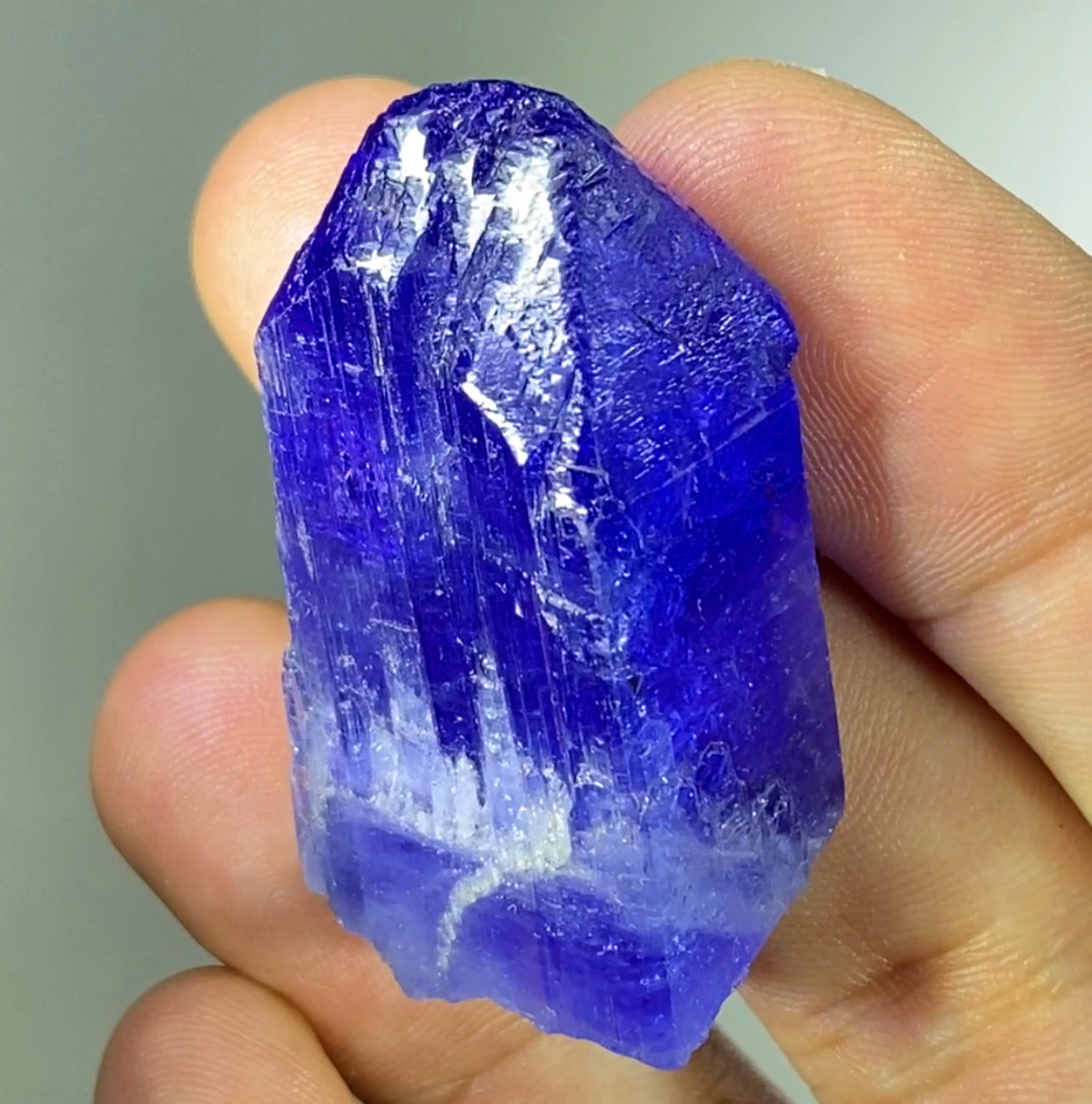 Hydrothermally Etched Tanzanite