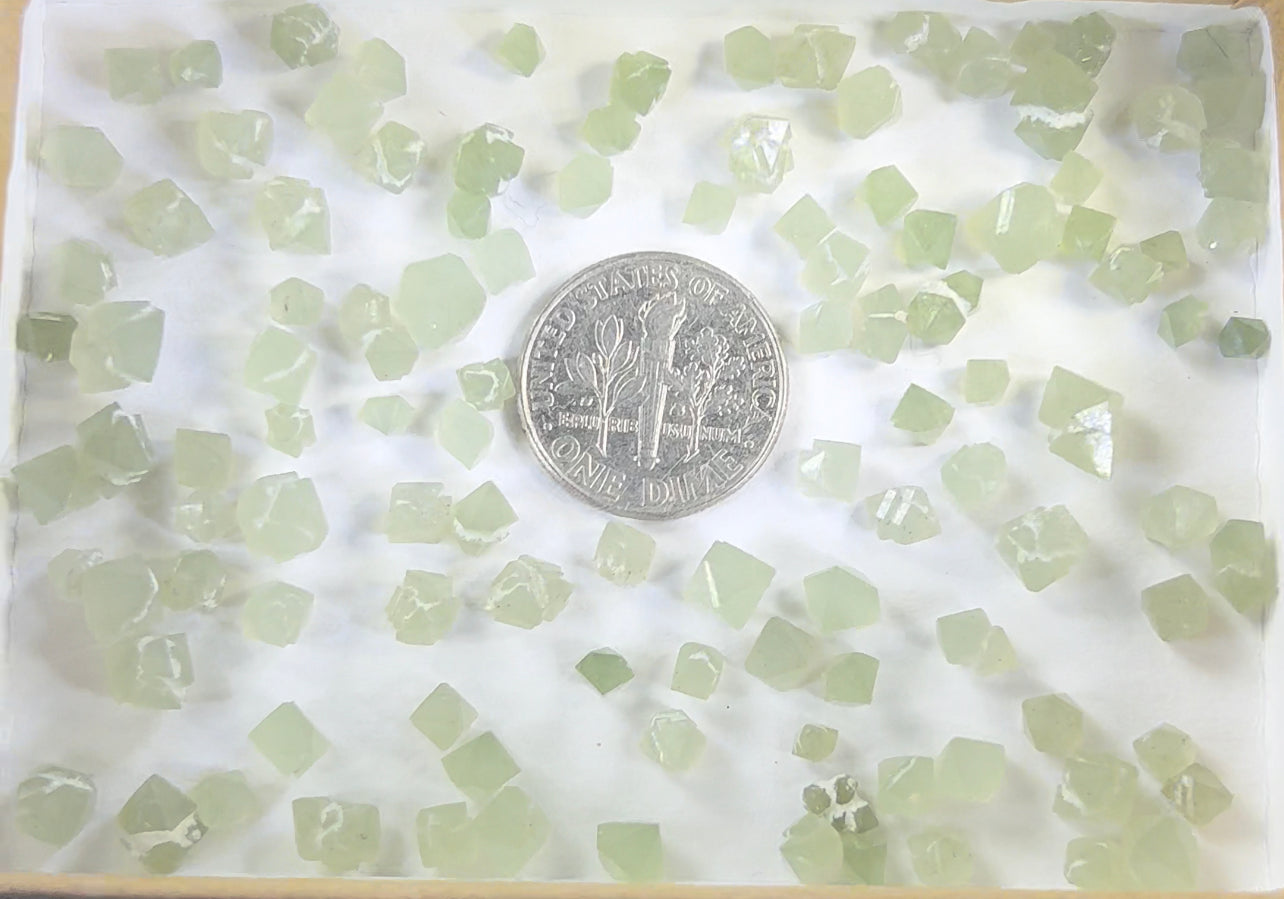 Actinolite included Cumberland habit Mongolian Quartz!