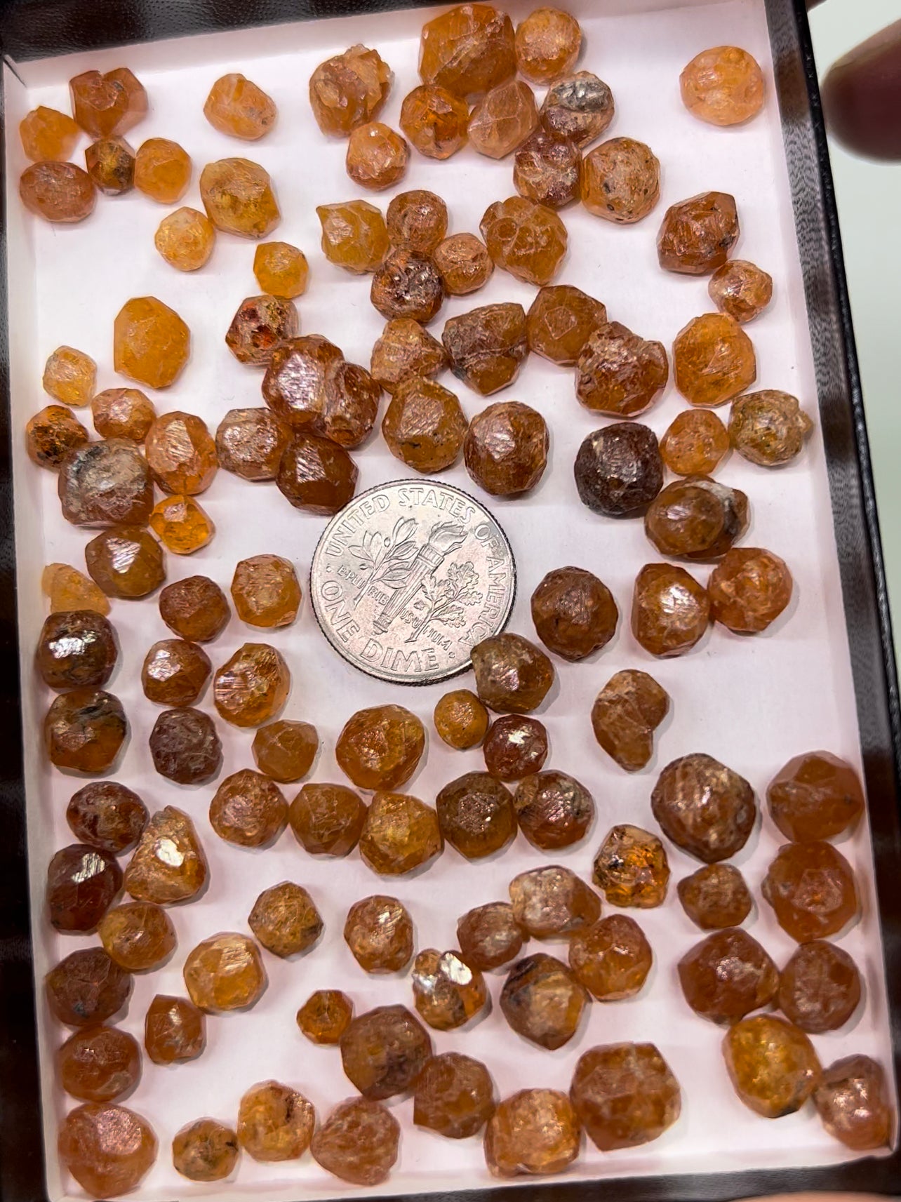 Orange Spessartite Garnet