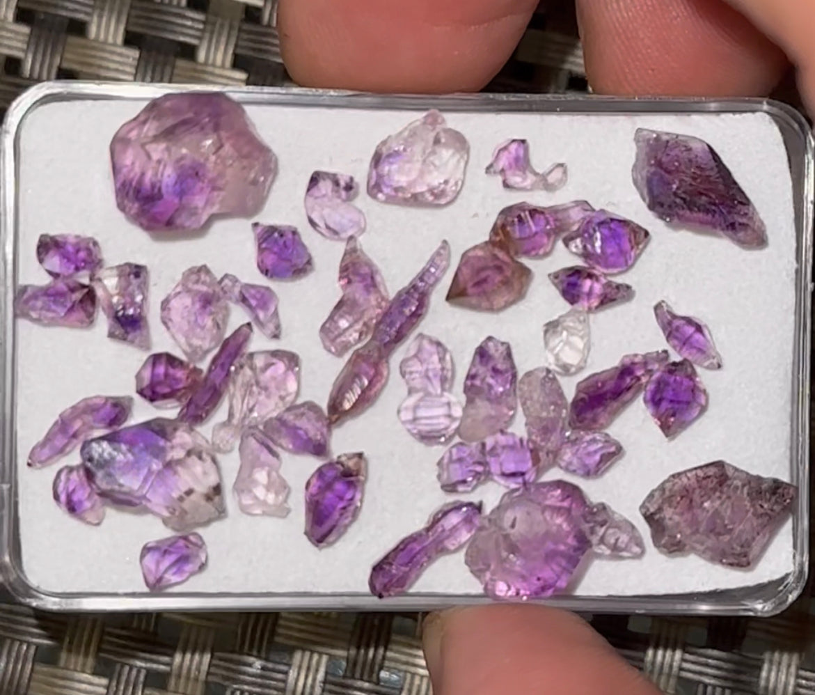 Beta Habit Amethyst crystals!