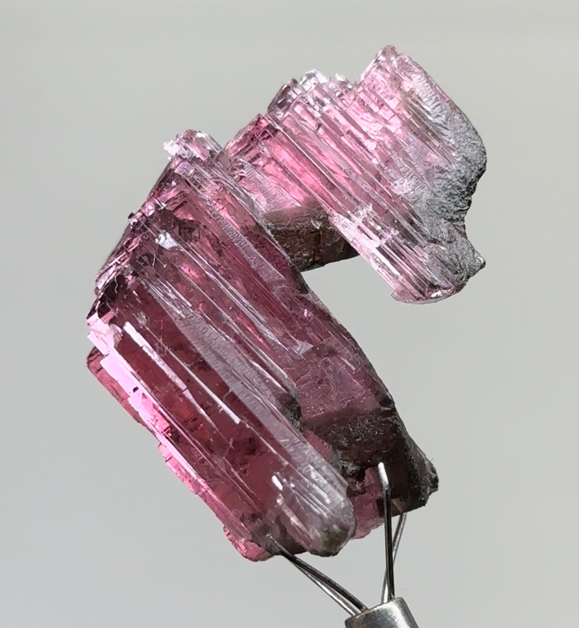 Brazilian Etched Bicolor Brazilian Tourmaline
