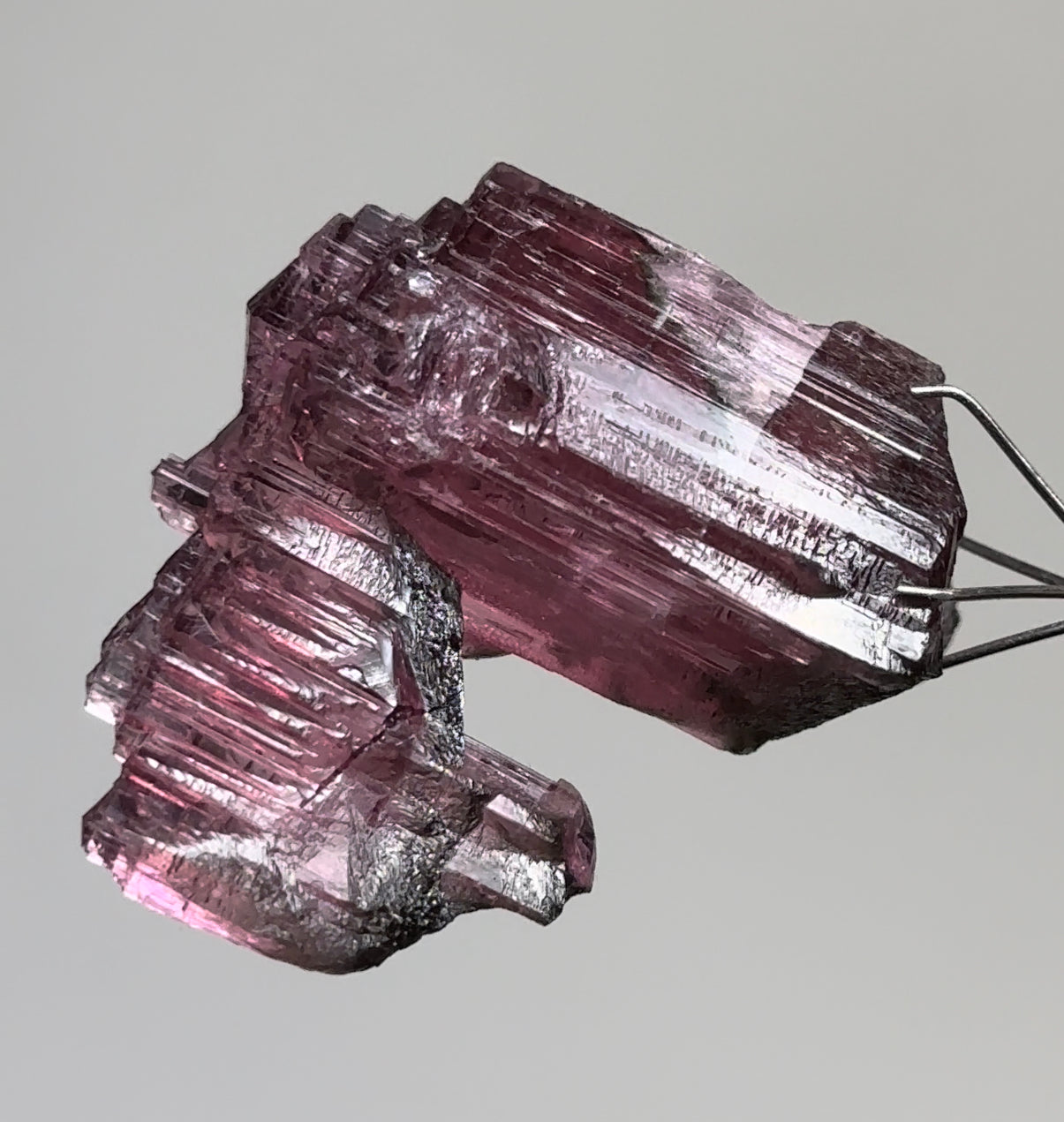 Brazilian Etched Bicolor Brazilian Tourmaline