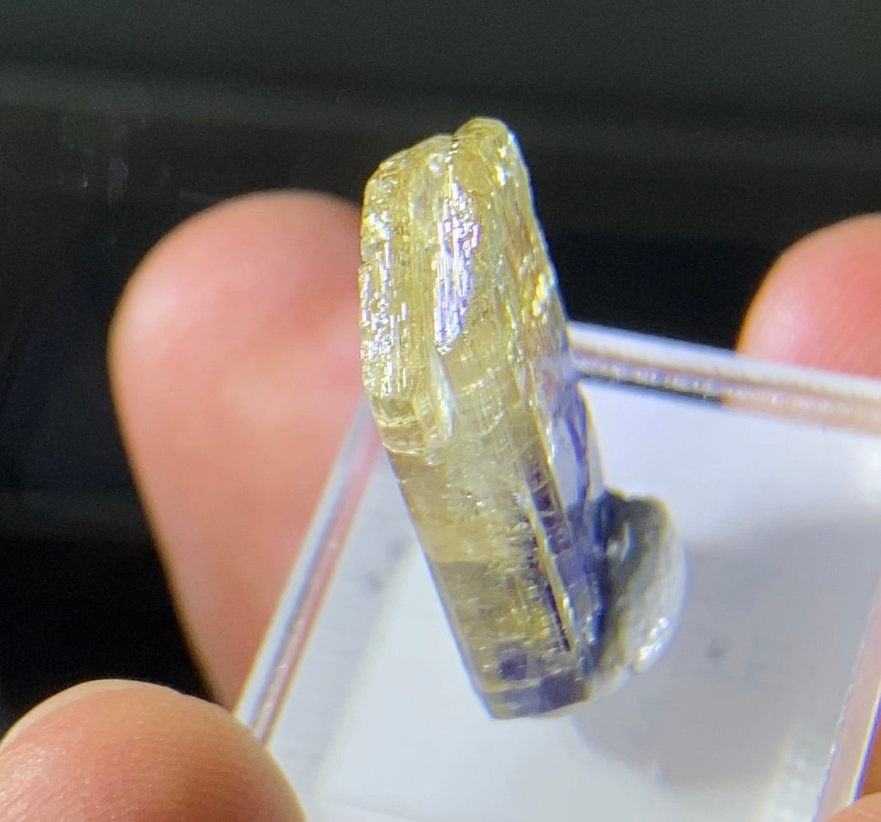 Golden Yellow/Blue Tanzanite