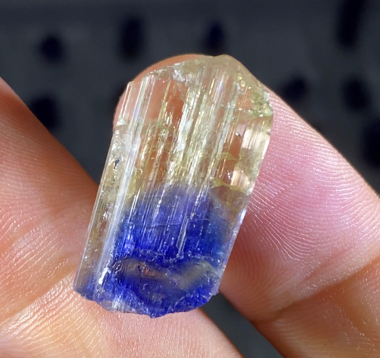Golden Yellow/Blue Tanzanite