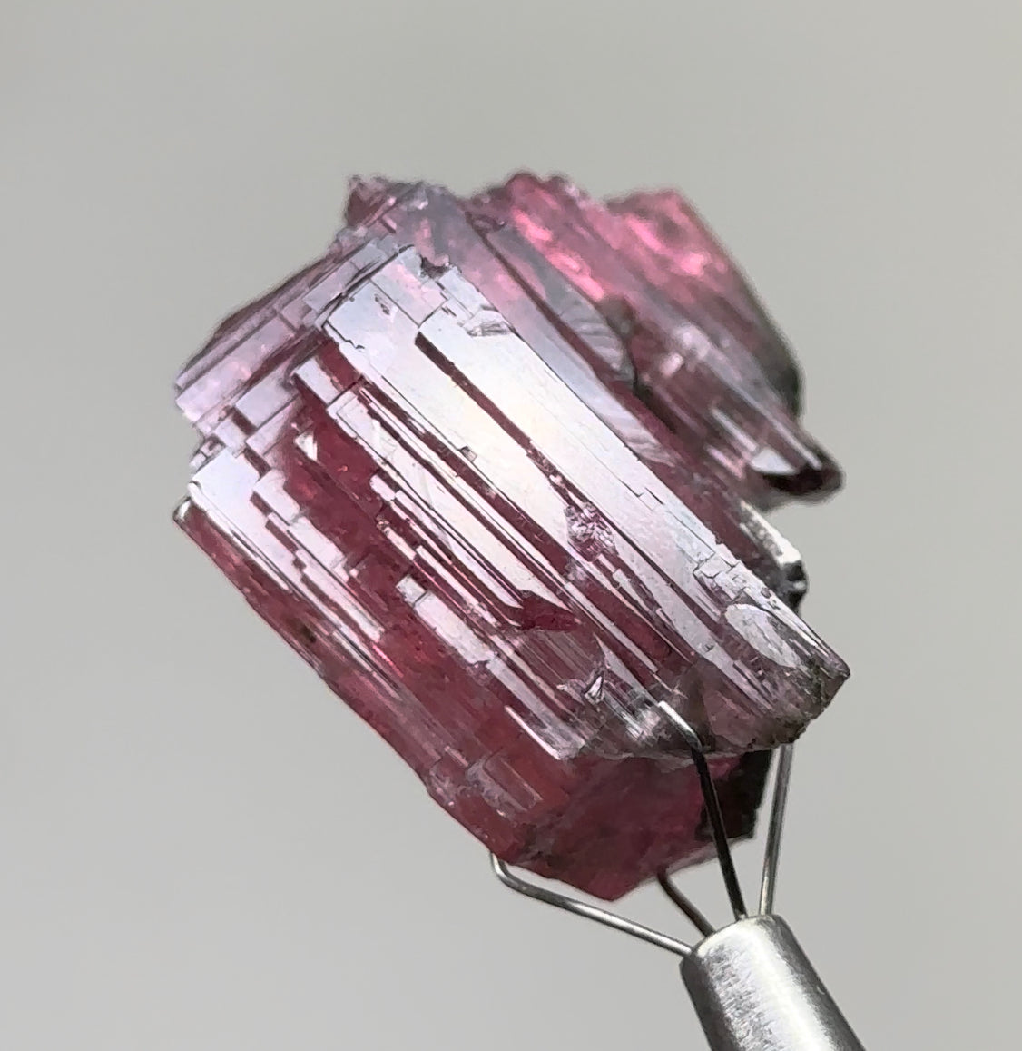 Brazilian Etched Bicolor Brazilian Tourmaline