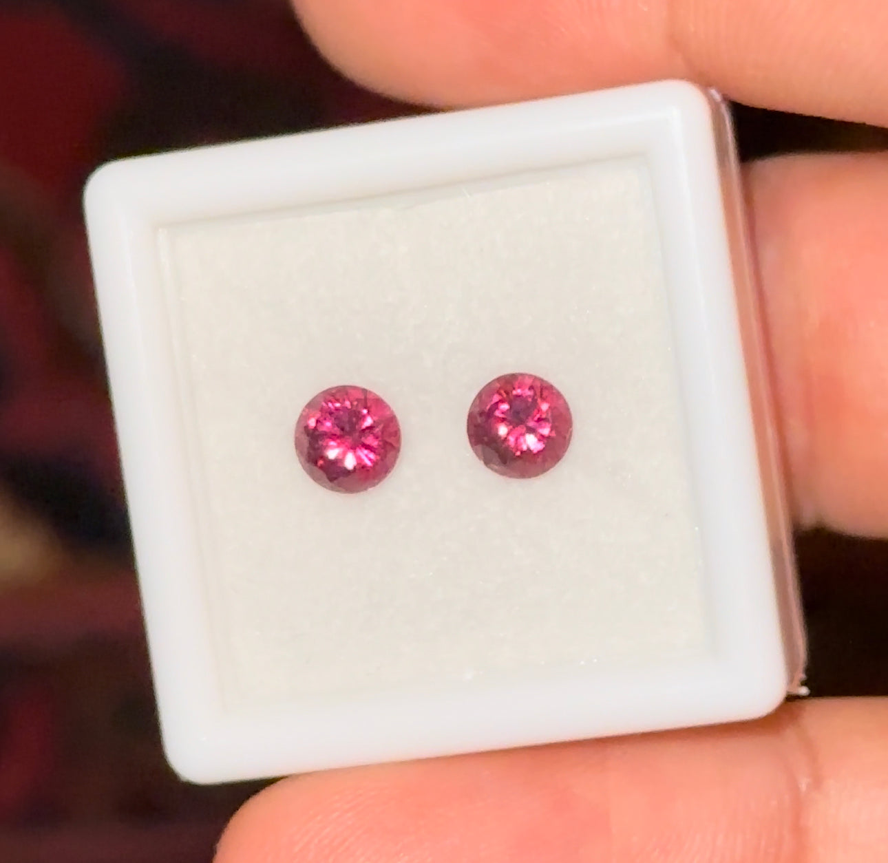 Precision cut Mahenge Garnet rounds (5mm)