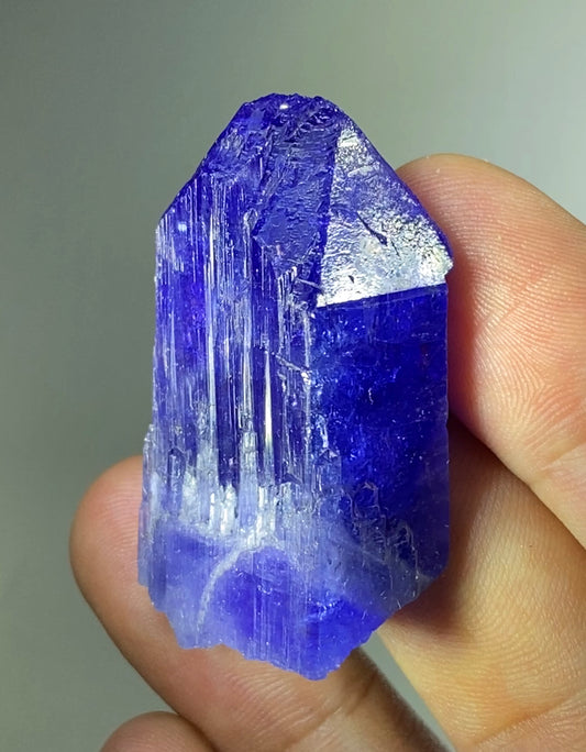 Hydrothermally Etched Tanzanite