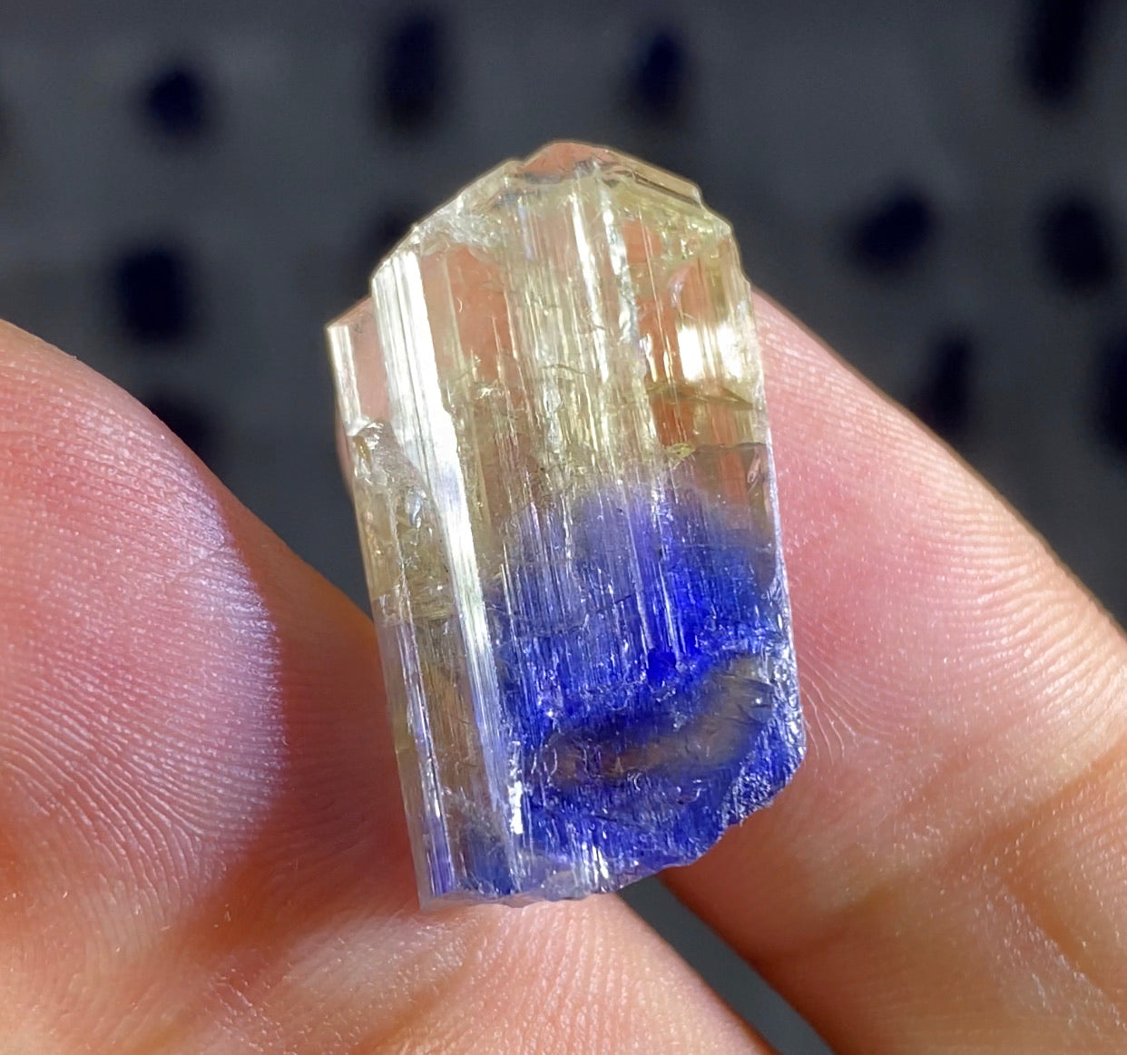 Golden Yellow/Blue Tanzanite